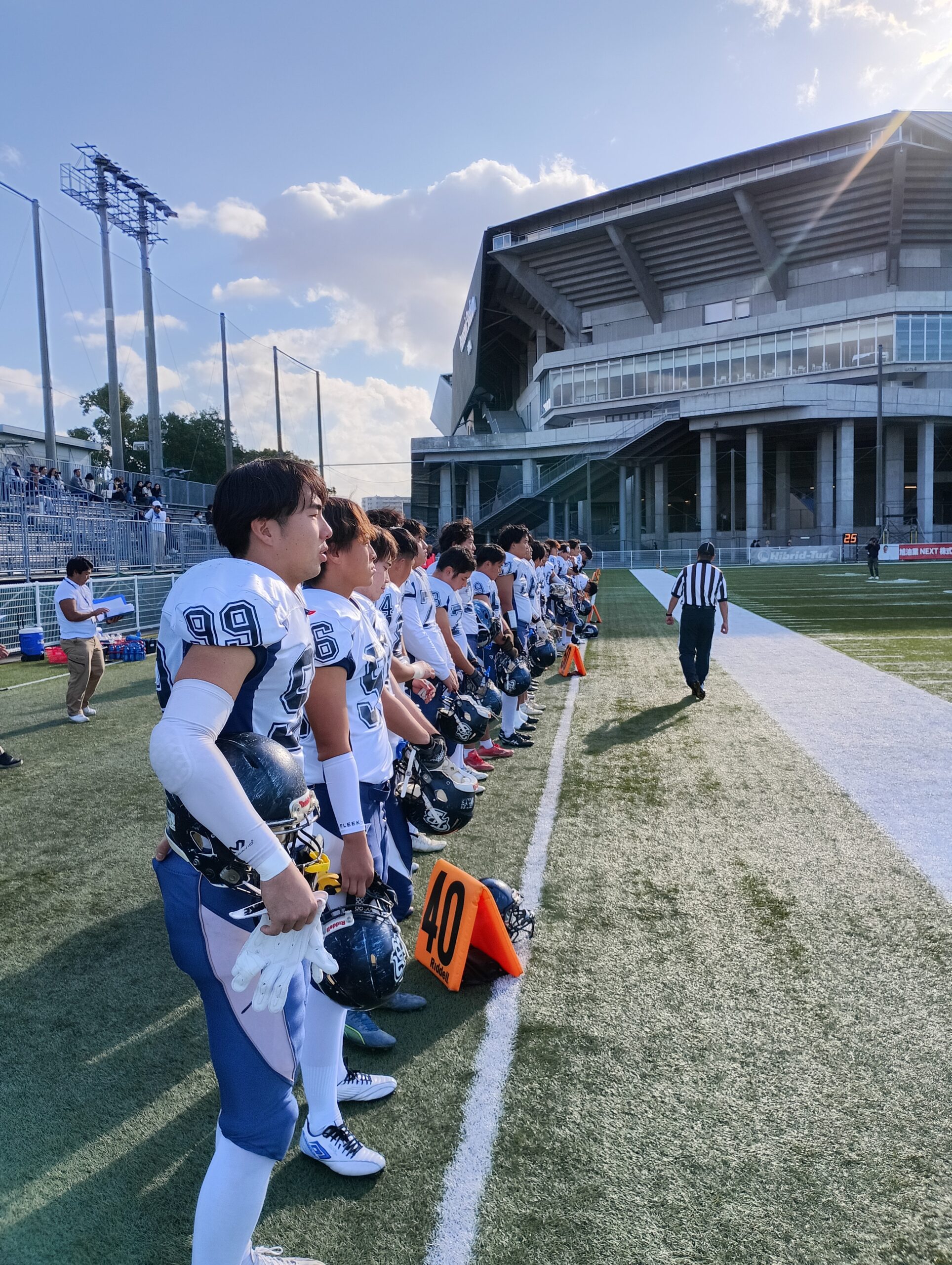 2025年11月3日　追手門学院大学戦試合結果